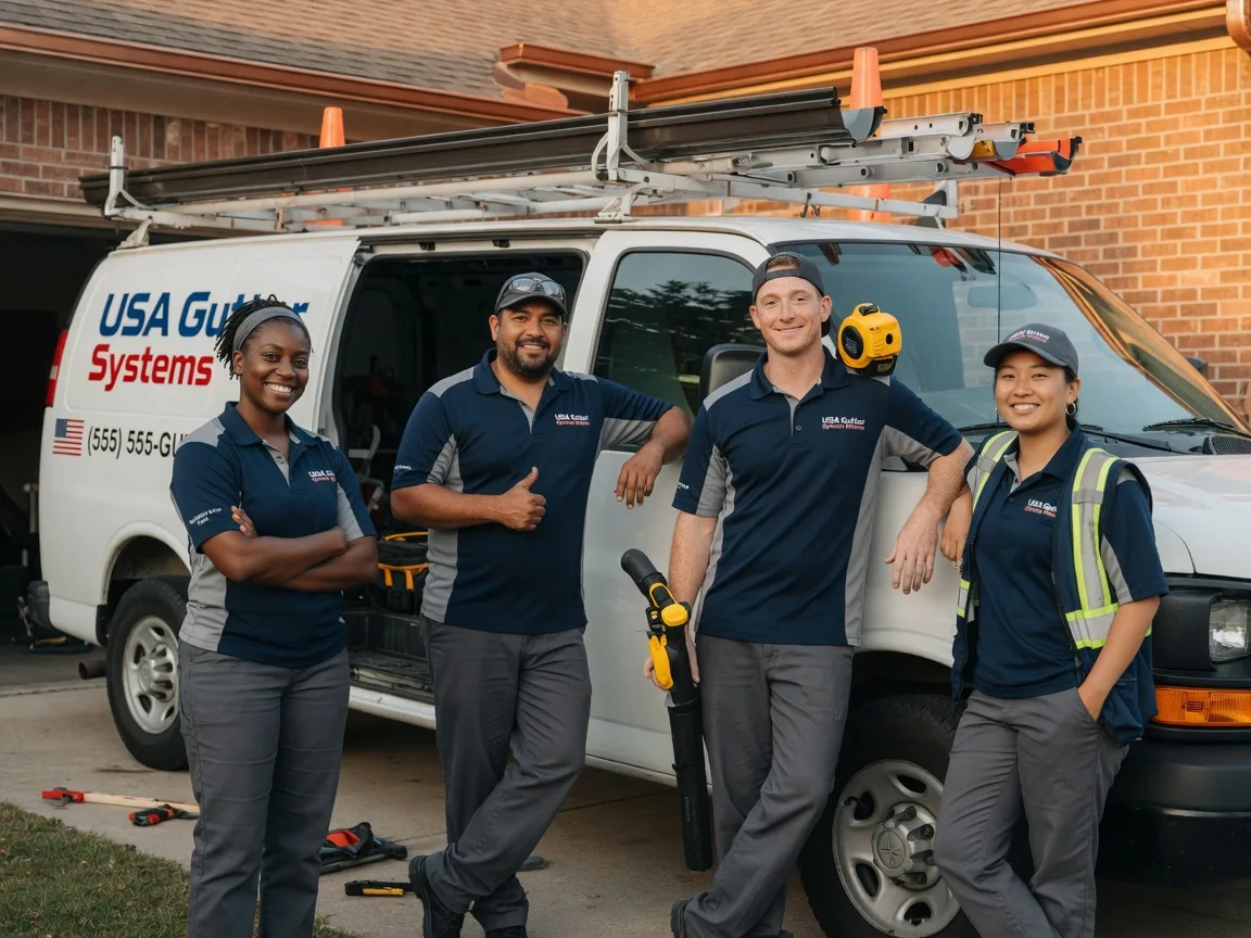 Gutter Installation company in Moffett, OK