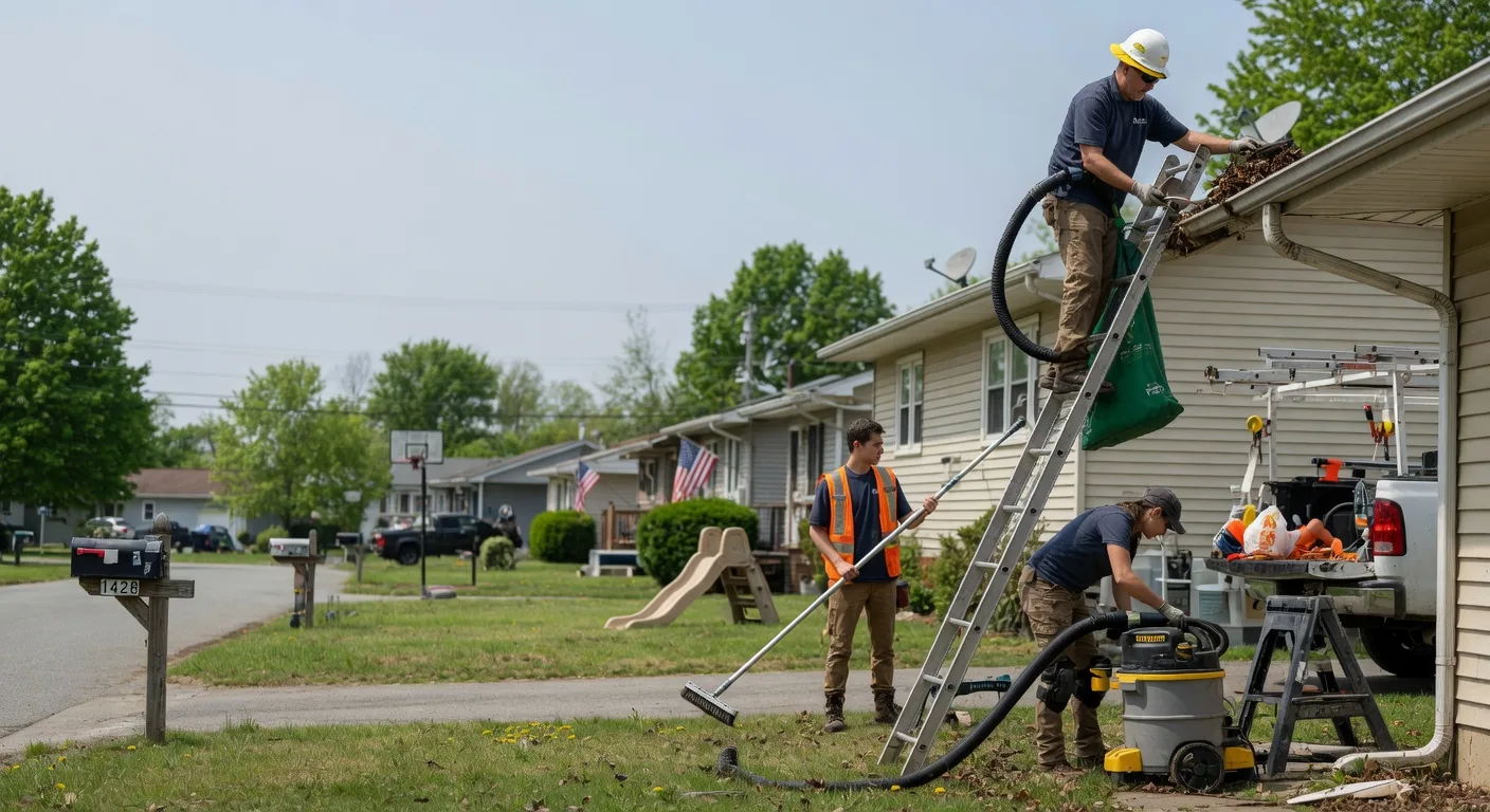 Gutter Installation in Moffett, OK near me